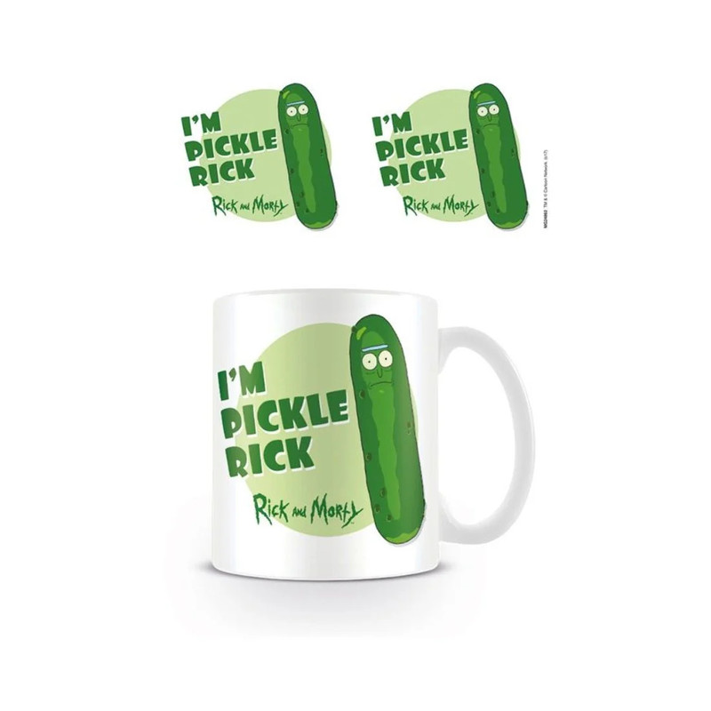 Rick And Morty - Pickle Rick Coffee Mug - كأس